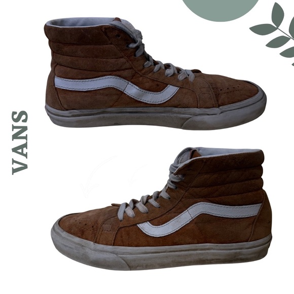 Vans Sk8-Hi Scotchgard Suede Boots | Women 9.5 - Picture 3 of 9